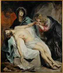 Pieta (målning på duk)