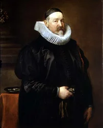 Porträtt av Adriaen Stevens