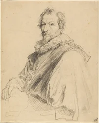 Porträtt av Hendrick van Balen