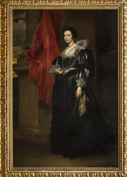 Porträtt av Johanna av Blois, ca 1634-35 (olja på duk)