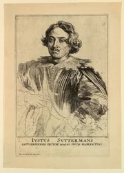 Porträtt av Justus Sustermans, från Icons of Princes of Men