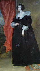 Porträtt av Marguerite av Lorraine, hertiginna av Orleans ()
