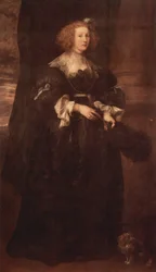 Porträtt av Maria de Raet