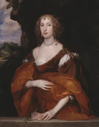 Porträtt av Mary Hill, Lady Killigrew 