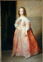 Porträtt av Mary, Princess Royal, c.1641