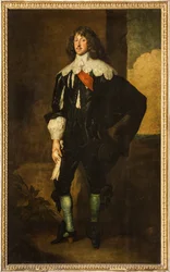 Porträtt av William Cavendish, 3:e earl av Devonshire, ca 1638 (olja på duk)