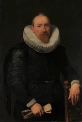 Porträtt av en man, ca. 1618.