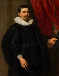 Porträtt av en man, möjligen Peter van Hecke (1591–1645)