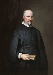 Porträtt av kanonen Antonio de Tassis (-)