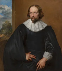 Porträtt av målaren Quintijn Symons