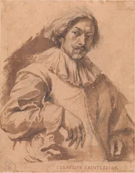Porträtt av Cornelis Saftleven