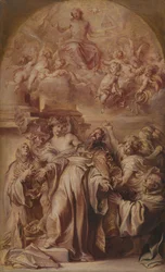 Den helige Augustinus extas