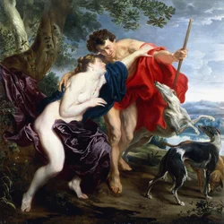 Venus och Adonis, 1621