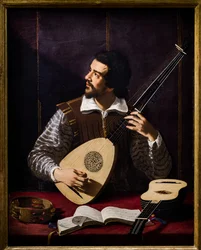 Theorbo-spelare