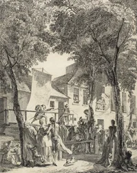 Paraden på boulevarden, 1760