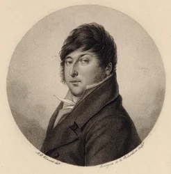 Porträtt av kompositören Rodolphe Kreutzer 1766-1831.
