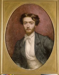 Porträtt av Pierre Pastre (olja på duk)