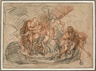 Orpheus vid floden Styx