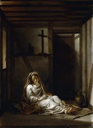 Saint Thaïs i hennes cell