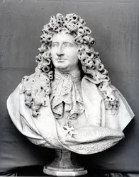 Byst av Jules Hardouin Mansart (1646-1708) 1698 (marmor)