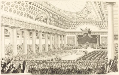 Invigningen av generalstaterna i Versailles, 5 mars 1789
