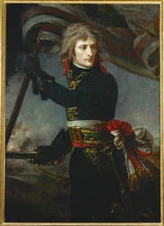 Le General Bonaparte a Arcole (olja på duk)