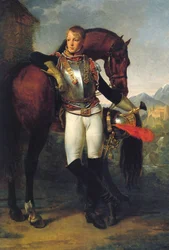 Porträtt av underlöjtnant Charles Legrand