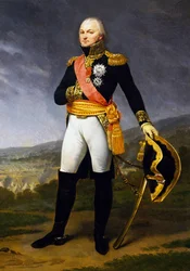 Porträtt av Claude Just Alexandre Louis Legrand (1762-1815), fransk general, målning av Jean Antoine Gros (1771-1835)