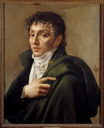Porträtt av kompositören Etienne Mehul (1763-1817) Målning av Antoine Jean Gros (1771-1835) 1799 Sön. 0,65x0,53 m Paris, Musee Carnavalet