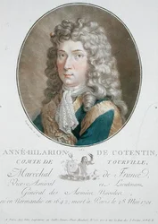 Anne-Hilarion de Cotentin (1642-1701) greve av Tourville