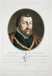 Francois I (1494-1547) kung av Frankrike