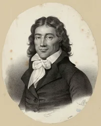 Porträtt av Camille Desmoulins