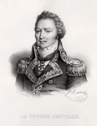 Porträtt av Louis-René Madelaine Le Vassor, greve av La Touche-Tréville