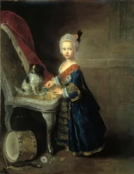 Friedrich II., Kronprins med Orden / Pesne