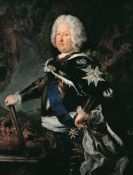 Porträtt av Stanislaw I Leszczynski (Lviv