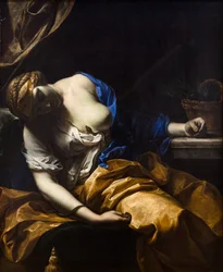 Cleopatras död (olja på duk)