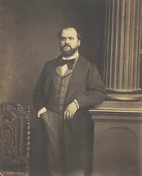 Untitled Man Standing, en Face, 18551869.