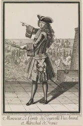 Monsieur Le Comte de Tourville Viceamiral och Marechal av Frankrike
