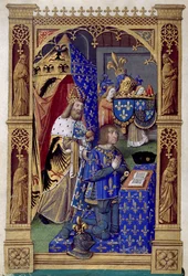 Ludvig XII av Frankrikes timbok för Karl VIII, kung av Frankrike, mellan 1494 och 1496