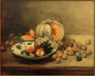 Kinesisk skål med frukt
