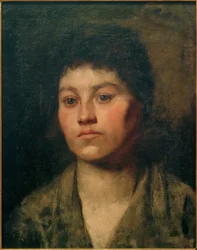 flicka porträtt