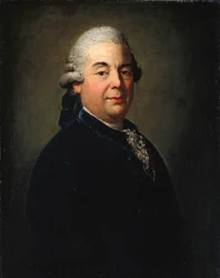 Porträtt av Bautzens borgmästare Gottlob August Hering