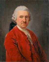 Porträtt av skådespelaren Conrad Ekhof
