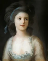 Porträtt av grevinnan Zofia Potocka-Witt 1760-1822.