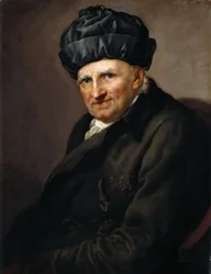 Porträtt av Johann Joachim Spalding 1714-1804, 1800.