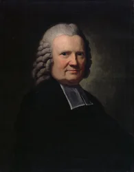 Prosten Johann Joachim Spalding i ämbetsdräkt