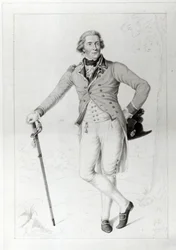 Thomas Bruce, 7:e earlen av Elgin, graverad av George Perfect Harding, 1787