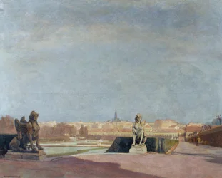Utsikt över Wien från Belvedere