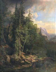 Från Steiermarks fjällskogar nära Neuberg
