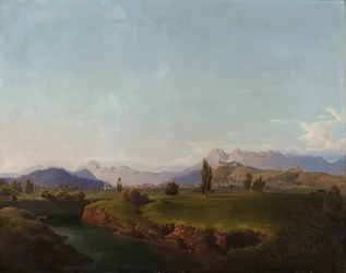 Ljubljana från Ižica Ljubljana från Ižica